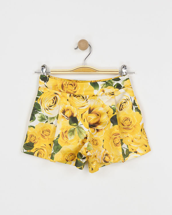 Picture of PB21319 GIRLS HIGH QUALITY MATERIAL FLOWERY SHORTS